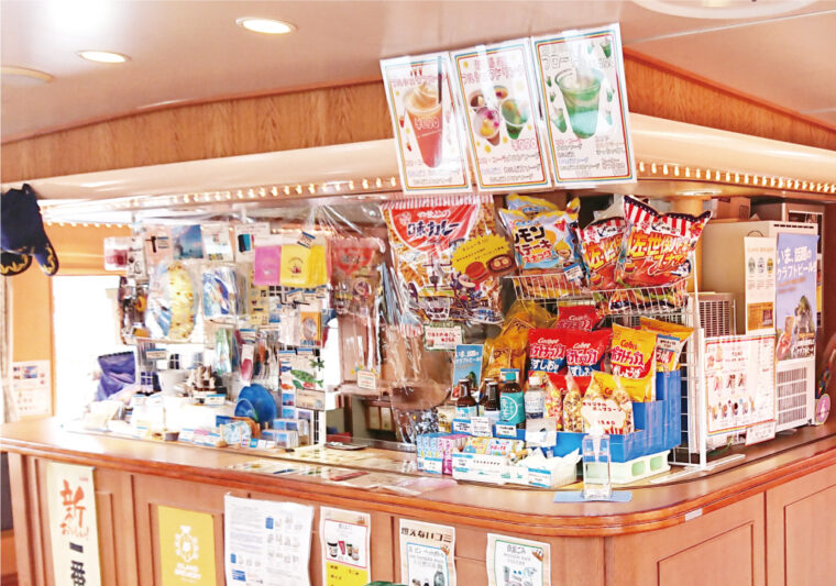 Kujukushima Cruisig <br />Pearl Queen 2F On-board Shop