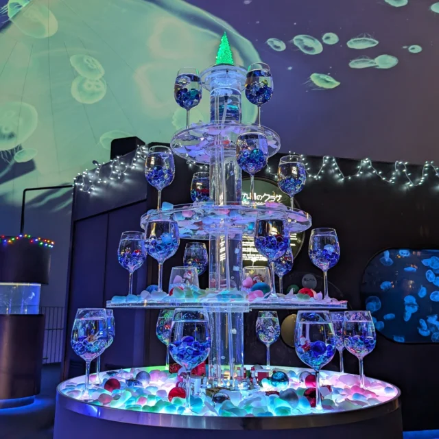 12月になり、海きららにもクリスマスがやって来ました🎅🏻🎄︎🌟☃️🦌
クラゲのグラスツリーやクリスマス水槽などありますので、ぜひクリスマスを探してみてください👀
 #九十九島パールシーリゾート 
 #海きらら 
 #クリスマス